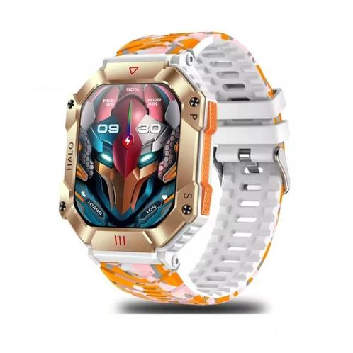 Halo Smartwatch - Silicoon Bandje - 2 Display - Hartslag, Handtassen en Accessoires, Smartwatches, Nieuw, Verzenden