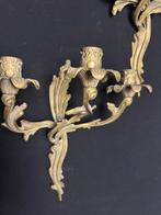 Lantaarn (2) - Messing - Set bronze wand armaturen
