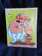 Asterix, livres de coloriage 1966 avec timbre a 3 fr tampon