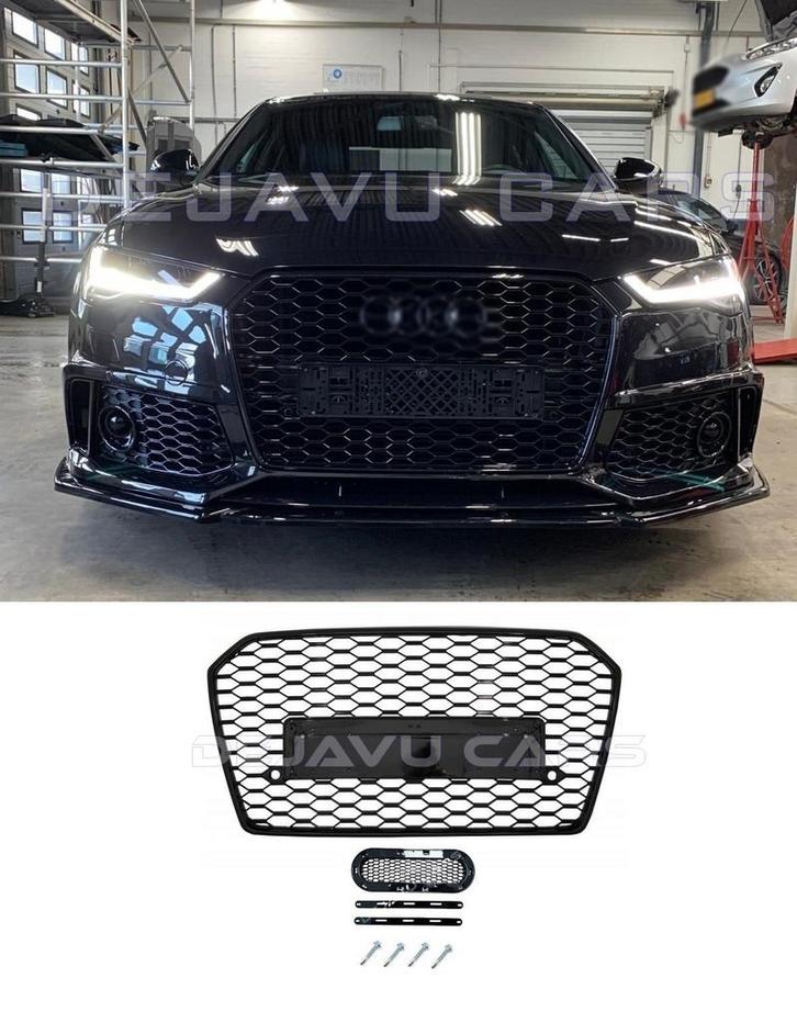 RS6 Look Front Grill voor Audi A6 C7.5 Facelift / S line S6, Autos : Divers, Tuning & Styling, Enlèvement ou Envoi
