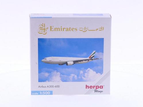 Schaal 1:500 Herpa 501828 Emirates Airbus A300-600 Reg.Nr..., Hobby en Vrije tijd, Modelbouw | Vliegtuigen en Helikopters, Gebruikt