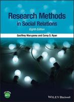 Research Methods In Social Relations 8Th 9781118764978, Verzenden, Gelezen, Carey S. Ryan