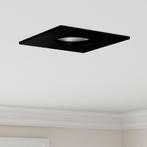 vidaXL Ingebouwde Spotlights 6 stuks Vierkant GU10 Zwart, Huis en Inrichting, Verzenden, Nieuw