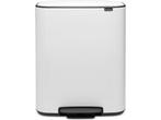 Brabantia Bo Prullenbak - 60 liter - XXL pedaalemmer - White, Verzenden, Zo goed als nieuw