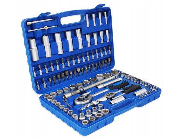 Veiling - Doppenset 108-delig - Chroom Vanadium Staal, Autos : Divers, Outils de voiture