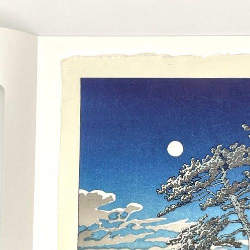 Woodblock Print Hruno tsuki (Ninomiya Kaigan) (), Antiek en Kunst, Antiek | Overige Antiek