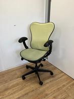 Herman Miller Mirra Bureaustoel Met Gestoffeerde Rug, Verzenden, Geel, Zo goed als nieuw, Bureaustoel