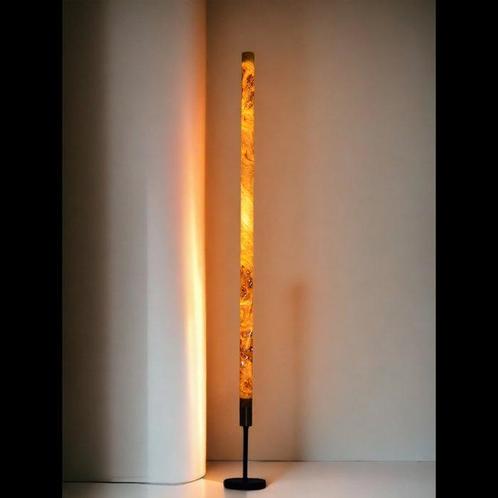 Staande lamp - Hout - Vloerlamp van houtfineer, Antiek en Kunst, Antiek | Verlichting