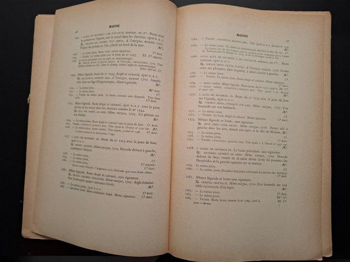 boek. F. Feuardent Jetons et Méreaux 3 tomes + planches,, Postzegels en Munten, Munten | Europa | Euromunten