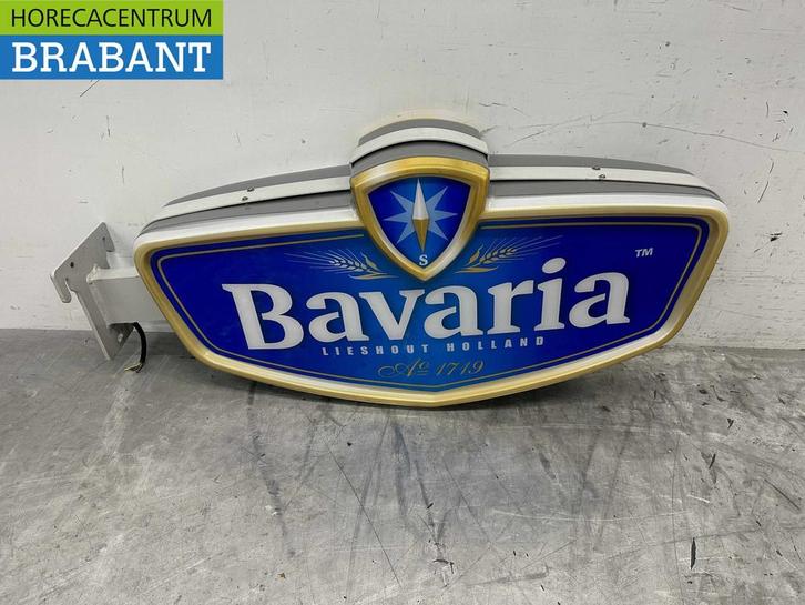 Bavaria lichtreclame Verlicht bord Lichtbord Reclamebord 89, Zakelijke goederen, Horeca | Meubilair en Inrichting, Ophalen of Verzenden