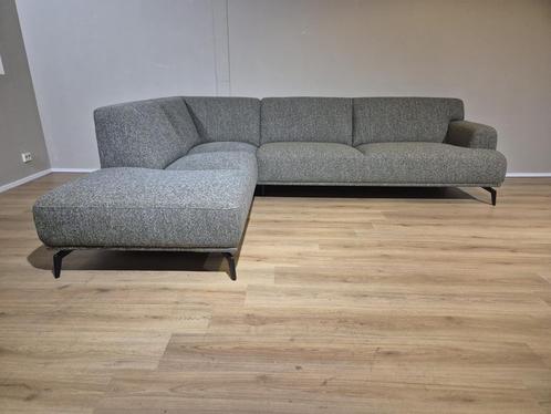 NIEUW! 25% KORTING Montel Marvel Hoekbank - Stof Suez-Turtle, Huis en Inrichting, Zetels | Zetels en Chaises Longues, 300 cm of meer