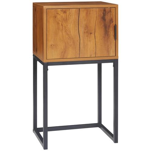 Bijzettafel - Stijlvol Design - Industrial Chic - Zwart, Huis en Inrichting, Tafels | Sidetables, Nieuw, Ophalen of Verzenden