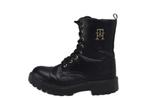 Tommy Hilfiger Veterboots in maat 34 Zwart | 5% extra
