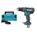 Makita dhp482rtj schroefboormachine set (2x5ah) in mbox, Bricolage & Construction