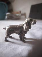 sculptuur, Cocker , épagneul - 50 mm - Zilver, Antiek en Kunst