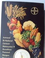 Bayer - Thermometre -Hydrometre -Barometre - Plaque émaillée