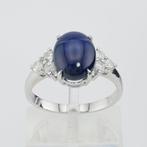 Zonder Minimumprijs - Ring - 14 karaat Witgoud -  3.36ct., Nieuw