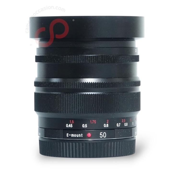 Voigtlander Nokton 50mm 1.2 ASPH (Sony) NR. 1301, TV, Hi-fi & Vidéo, Photo | Lentilles & Objectifs, Enlèvement ou Envoi