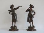 Luppens, Brussel - Anton Nelson (1849-1910) - sculptuur,, Antiek en Kunst, Antiek | Keramiek en Aardewerk