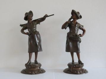 Luppens, Brussel - Anton Nelson (1849-1910) - sculptuur,