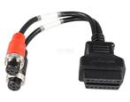 OBDSTAR PGO 6+6 Pins OBD - 16 Pins OBD2 Verloopkabel Motorfi, Verzenden, Nieuw