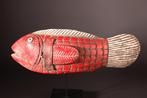 Größe Marionette der Bozo Fisch mit Ständer - Beeld - Mali