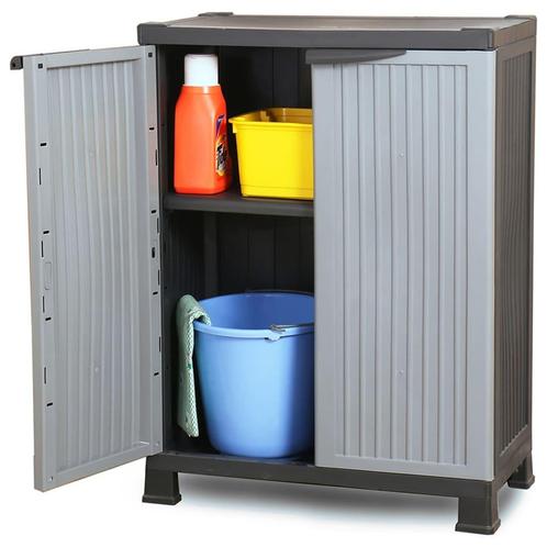 vidaXL Opbergkast 68x39x92 cm kunststof, Huis en Inrichting, Kasten | Overige, Nieuw, Verzenden