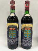 1979 x2 Fattoria dei Barbi & 1983 Canneta - Brunello di, Verzamelen, Nieuw