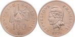 100 Franc 1976 New Caledonia KursMunt Probe koper-nikkel, Verzenden