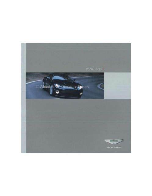 2006 ASTON MARTIN VANQUISH S BROCHURE ENGELS, Livres, Autos | Brochures & Magazines, Enlèvement ou Envoi