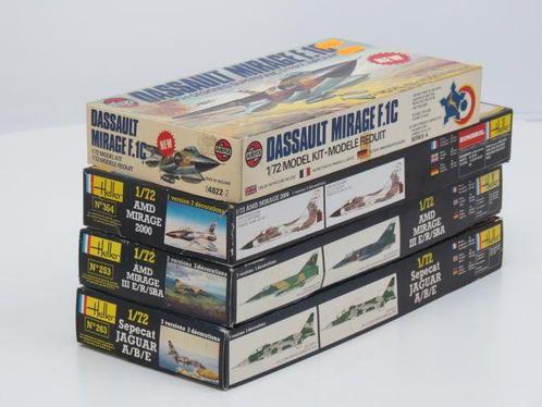 Schaal 1:72 Set 4St. Airfix 4022 / Heller 354, 253 & 263..., Hobby en Vrije tijd, Modelbouw | Vliegtuigen en Helikopters, Gebruikt