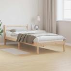vidaXL Bedframe met Hoofdbord 80x220 cm Massief Hout Grenen, Huis en Inrichting, Verzenden, Nieuw