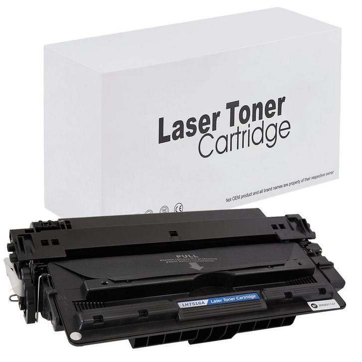 Huis-Merk  HP 16A Q7516A Toner zwart 12k, Informatique & Logiciels, Fournitures d'imprimante, Toner, Envoi