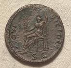 Empire romain. Domitien (81-96 apr. J.-C.). Sestertius Roma, Postzegels en Munten