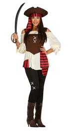 Piraten Kostuum Dames, Kleding | Dames, Nieuw, Verzenden