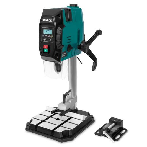 Kolomboormachine 900W – met digitaal bedieningspaneel en LCD, Doe-het-zelf en Bouw, Gereedschap | Boormachines, Nieuw, Verzenden