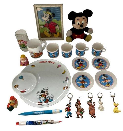 Figure - toys and knickknacks Donald Duck, Mickey Mouse,, Verzamelen, Disney