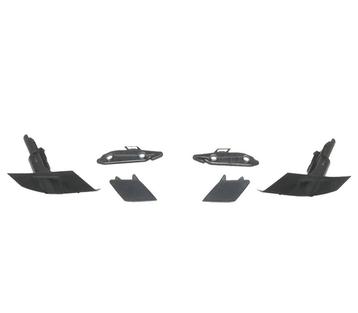 SUPPORTS + CACHES LAVE PHARE PARE CHOCS POUR BMW SÉRIE 4 F32, Verzenden
