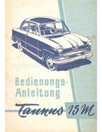 1955 FORD TAUNUS 15M INSTRUCTIEBOEKJE DUITS, Auto diversen, Handleidingen en Instructieboekjes