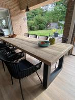 Steigerhouten tafels op maat voor binnen en buiten !!!!, Huis en Inrichting, Tafels | Eettafels, Nieuw, Overige materialen, Steigerhout 