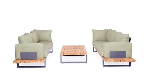 Suns Nardo Ibiza sofaset soft green |, Tuin en Terras, Tuinsets en Loungesets