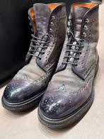 Santoni - Bottes à lacets - Taille : EU 42, Nieuw