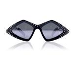 Gucci - Black Acetate Rhinestones GG0496S Sunglasses 59/18, Nieuw