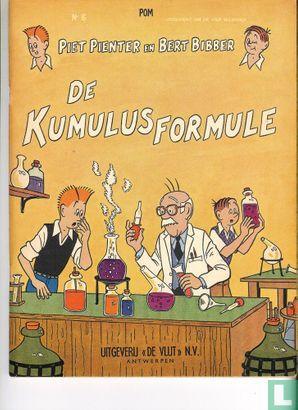 Piet Pienter en Bert Bibber - De Kumulusformule - 1957, Livres, BD, Envoi