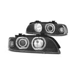 PHARES POUR BMW E39 95-00 ANGEL EYES LED FOND NOIR, Auto-onderdelen, Verzenden, Nieuw