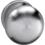 Intersteel knop paddestoel vast op rozet 10mm rvs, Nieuw, Overige materialen, Klink of Kruk