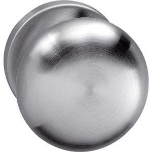 Intersteel knop paddestoel vast op rozet 10mm rvs, Doe-het-zelf en Bouw, Hang- en Sluitwerk, Klink of Kruk, Nieuw, Overige materialen