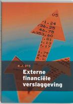 Externe financiële verslaggeving 9789043007887 H.J. Ots, Boeken, Verzenden, Gelezen, H.J. Ots