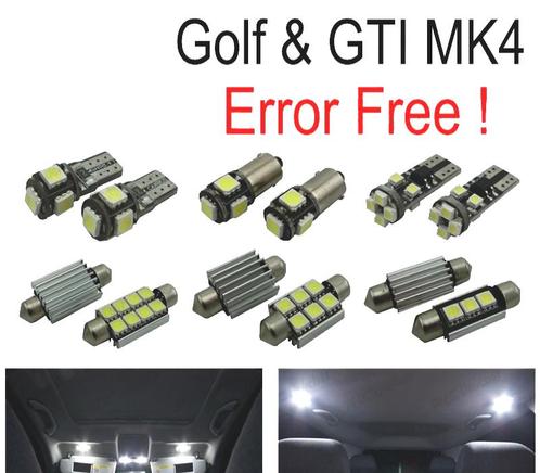 KIT 15 AMPOULES LED INTÉRIEUR POUR VOLKSWAGEN VW GTI GOLF 4, Auto-onderdelen, Verlichting, Verzenden
