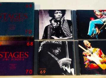 Jimi Hendrix - Stages / 4 X Limited CD Box-Set Of The beschikbaar voor biedingen